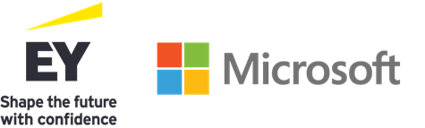 EY and Microsoft logo