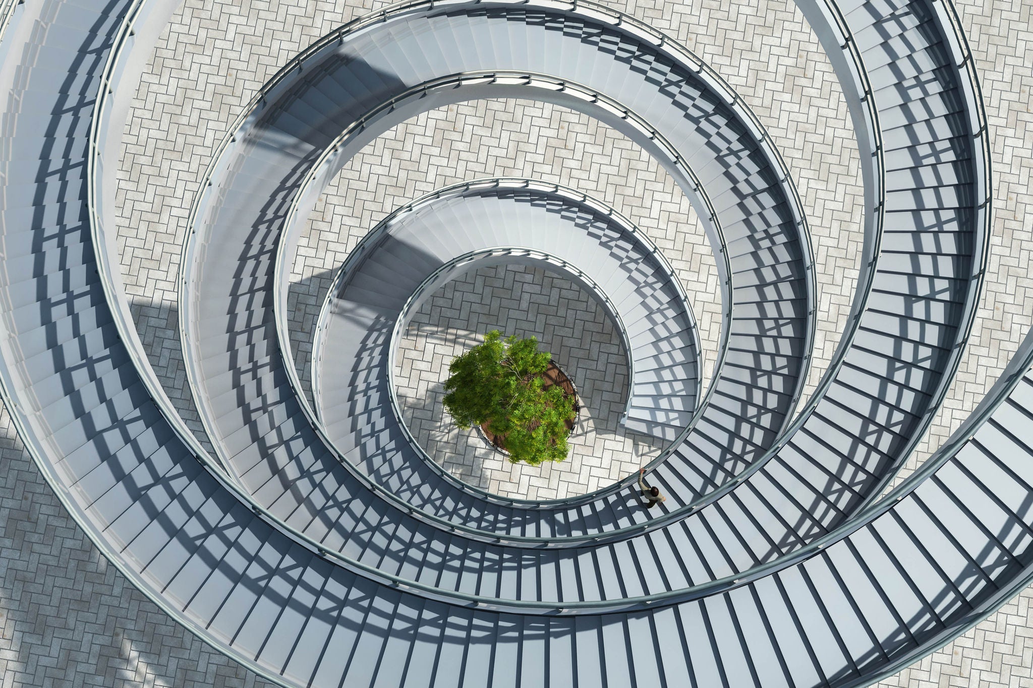 spiral staircase
